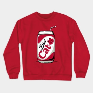 Diet Cat Can Pop Soda by Tobe Fonseca Crewneck Sweatshirt